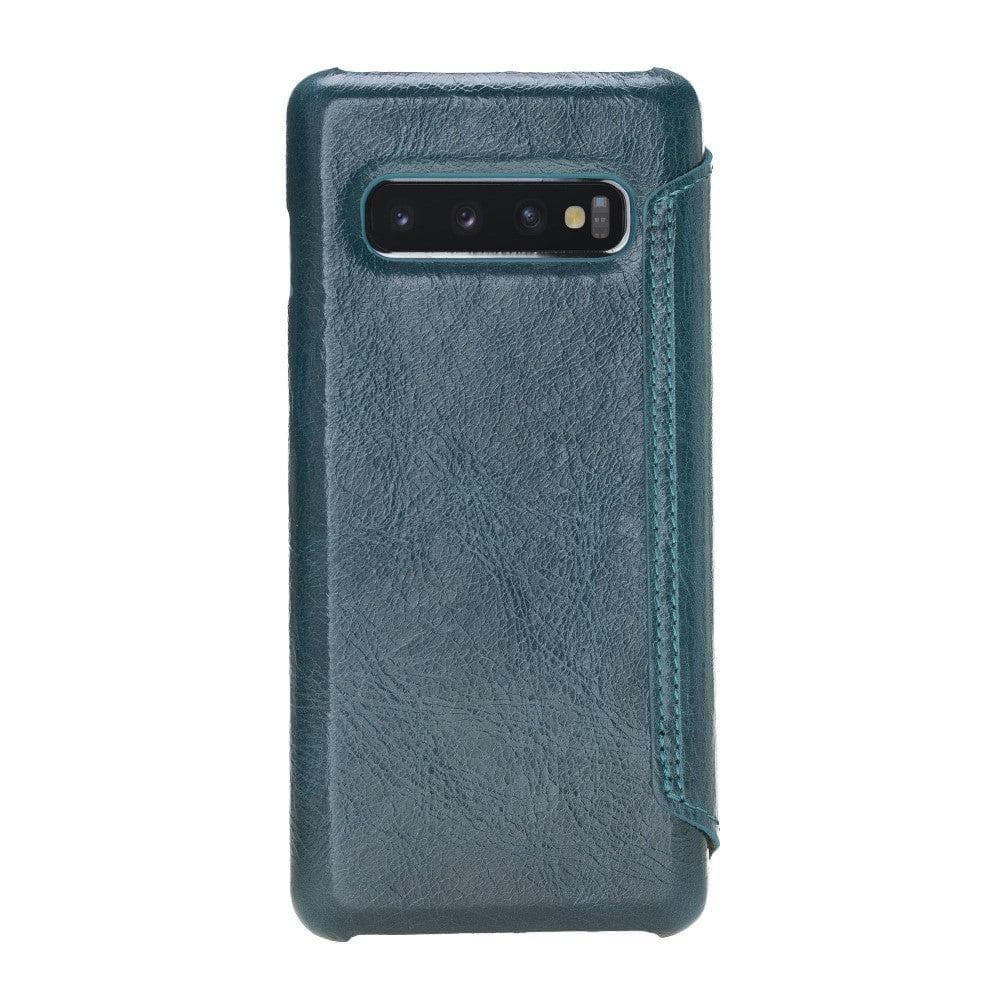 Galaxy Samsung S10 Series Genuine Leather Ultimate Book Phone Cases