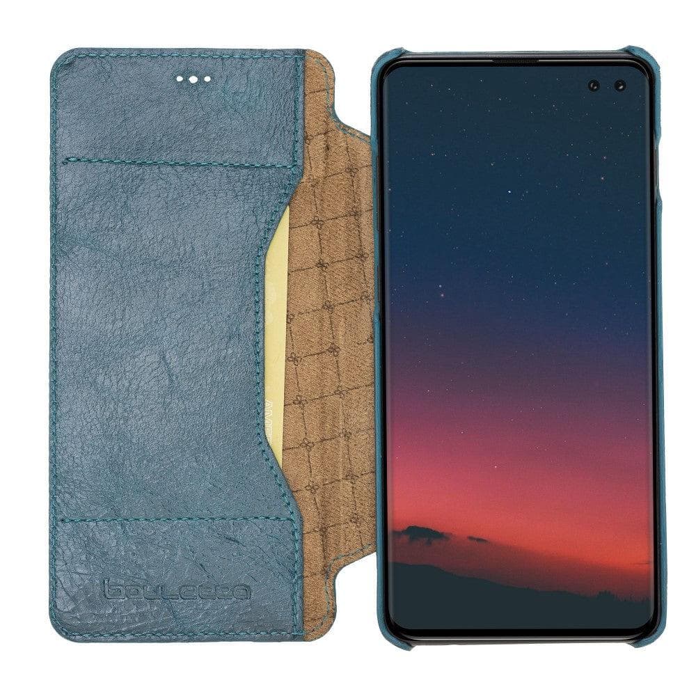 Galaxy Samsung S10 Series Genuine Leather Ultimate Book Phone Cases