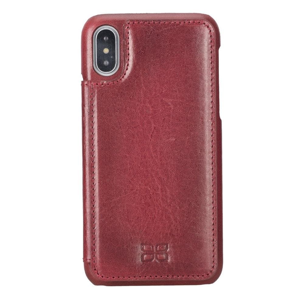 iPhone X Series Genuine Leather Ultimate Holder Back Cover