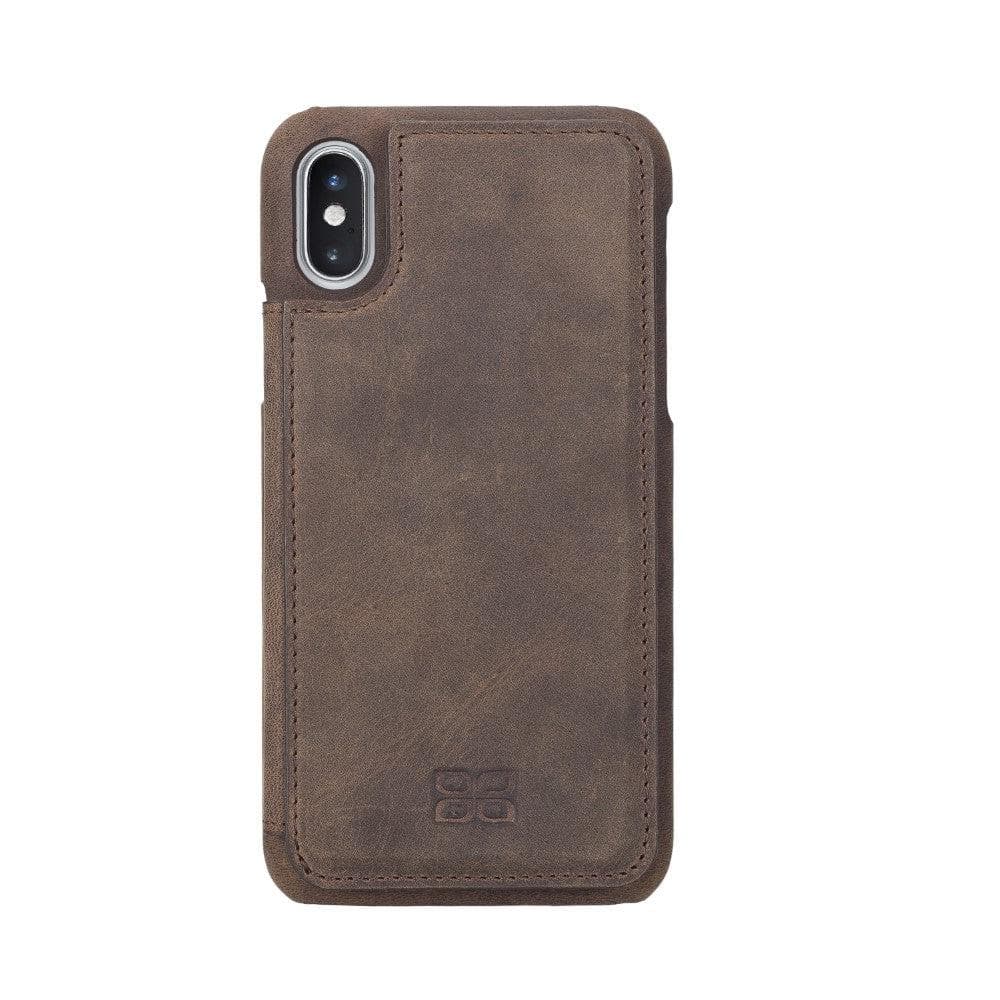 iPhone X Series Genuine Leather Ultimate Holder Back Cover