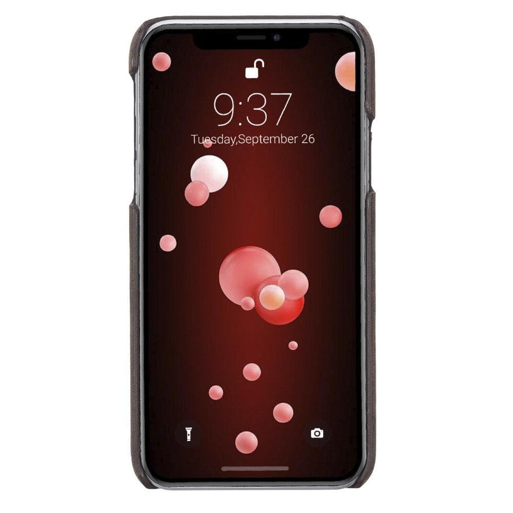 iPhone X Series Genuine Leather Ultimate Holder Back Cover