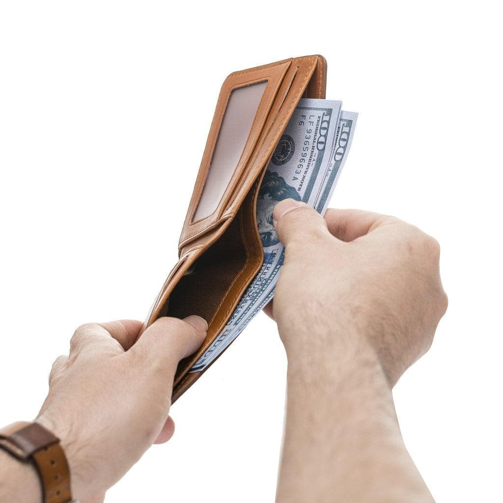 Portefeuille authentique pour homme fait main et personnalisé Pier