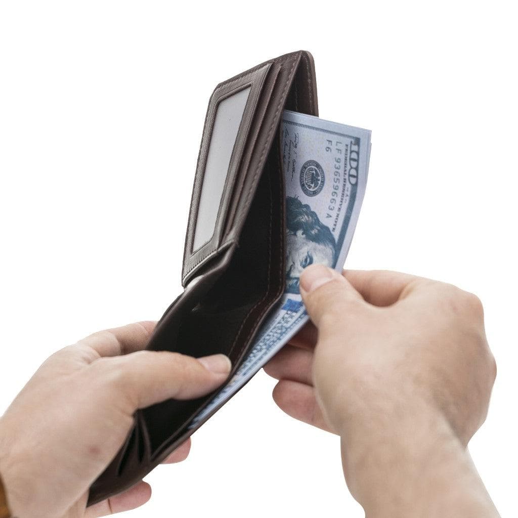 Portefeuille authentique pour homme fait main et personnalisé Pier