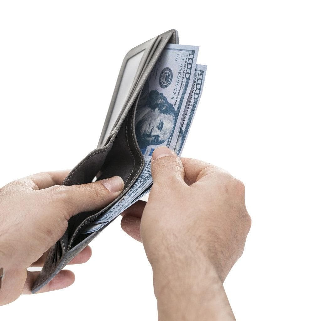 Portefeuille authentique pour homme fait main et personnalisé Pier