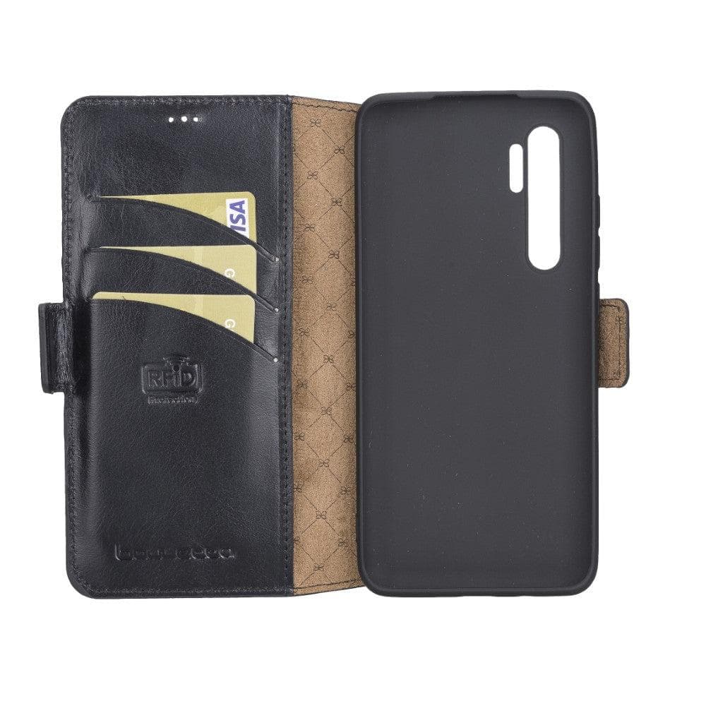 Xiaomi Note 10 Series Genuine Leather Wallet Folio Case