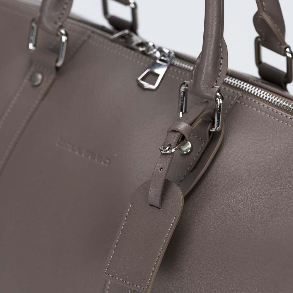 Caira Leather Weekend Duffle Bag