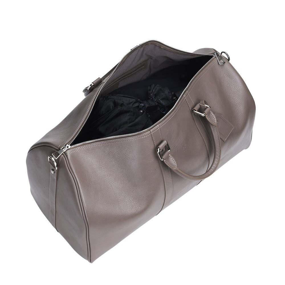 Caira Leather Weekend Duffle Bag