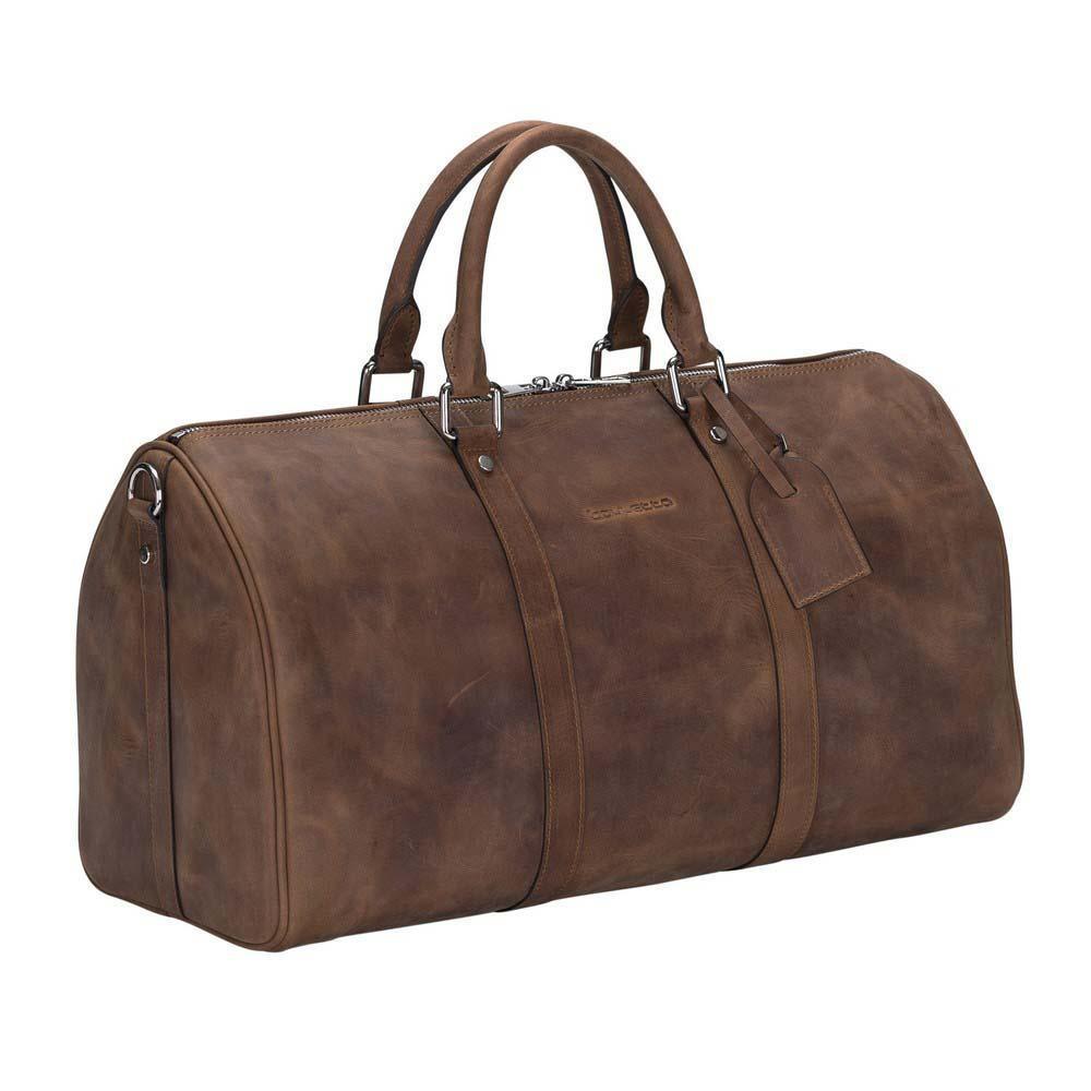 Caira Leather Weekend Duffle Bag