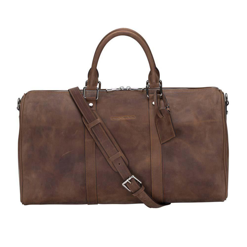 Caira Leather Weekend Duffle Bag