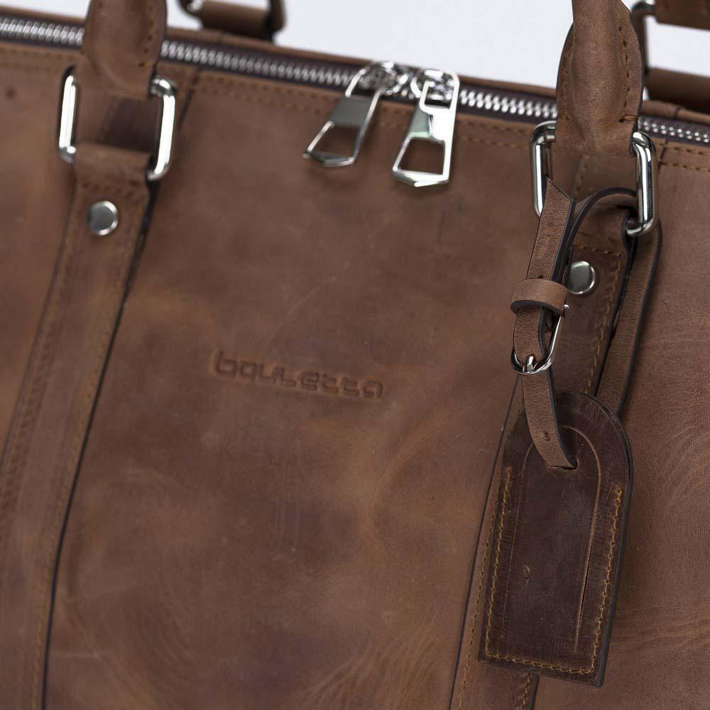 Caira Leather Weekend Duffle Bag