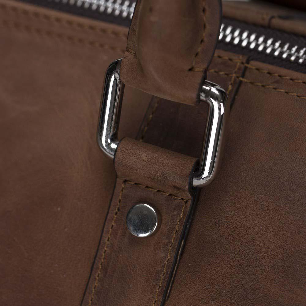 Caira Leather Weekend Duffle Bag