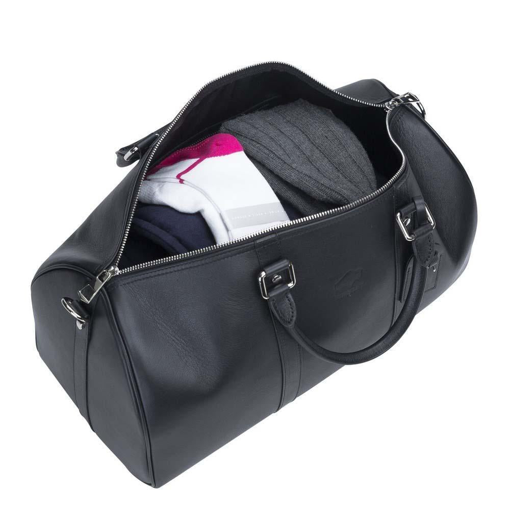 Caira Leather Weekend Duffle Bag
