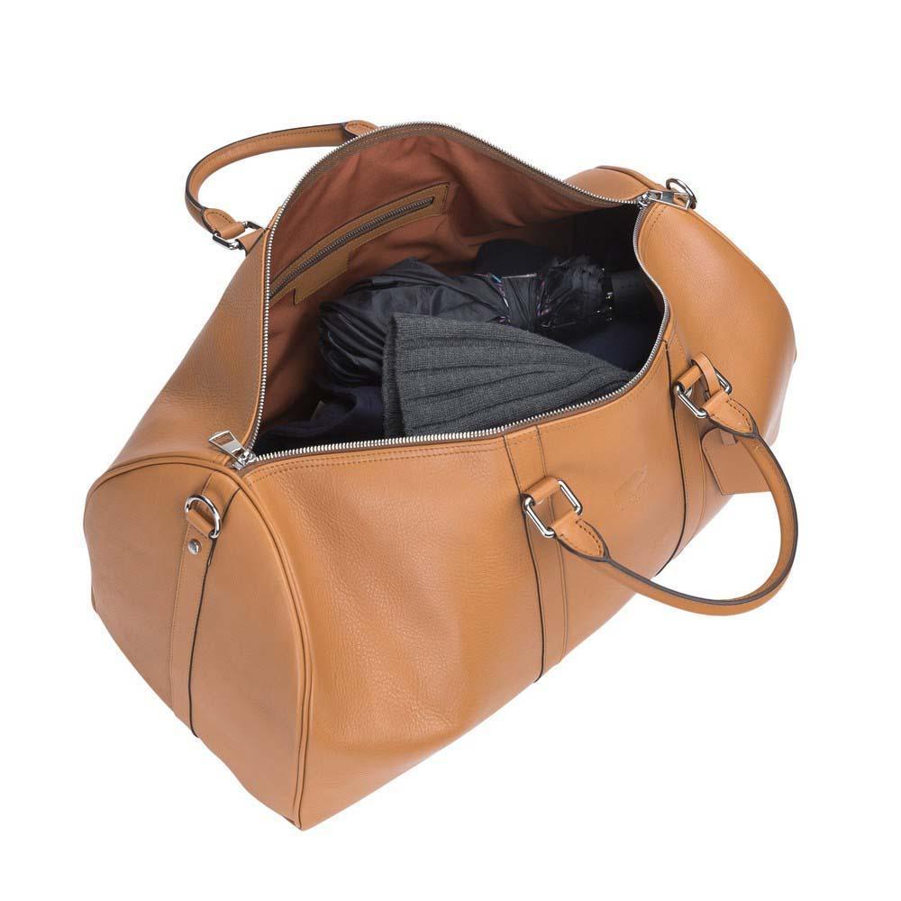 Caira Leather Weekend Duffle Bag
