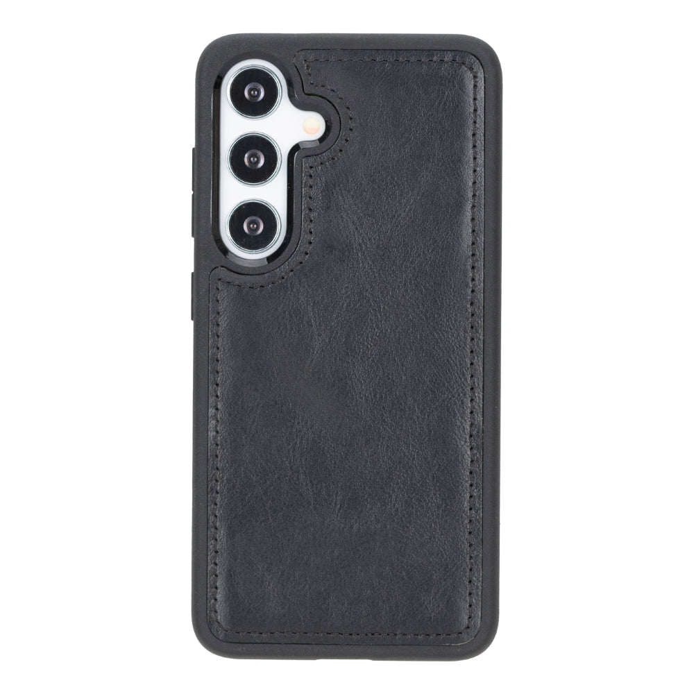 Étui portefeuille amovible en cuir Magic pour Samsung Galaxy S25