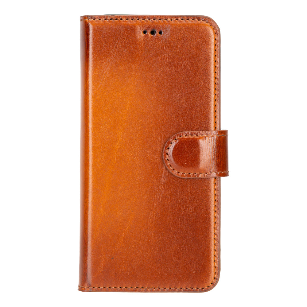 Étui portefeuille amovible en cuir Magic pour Samsung Galaxy S25