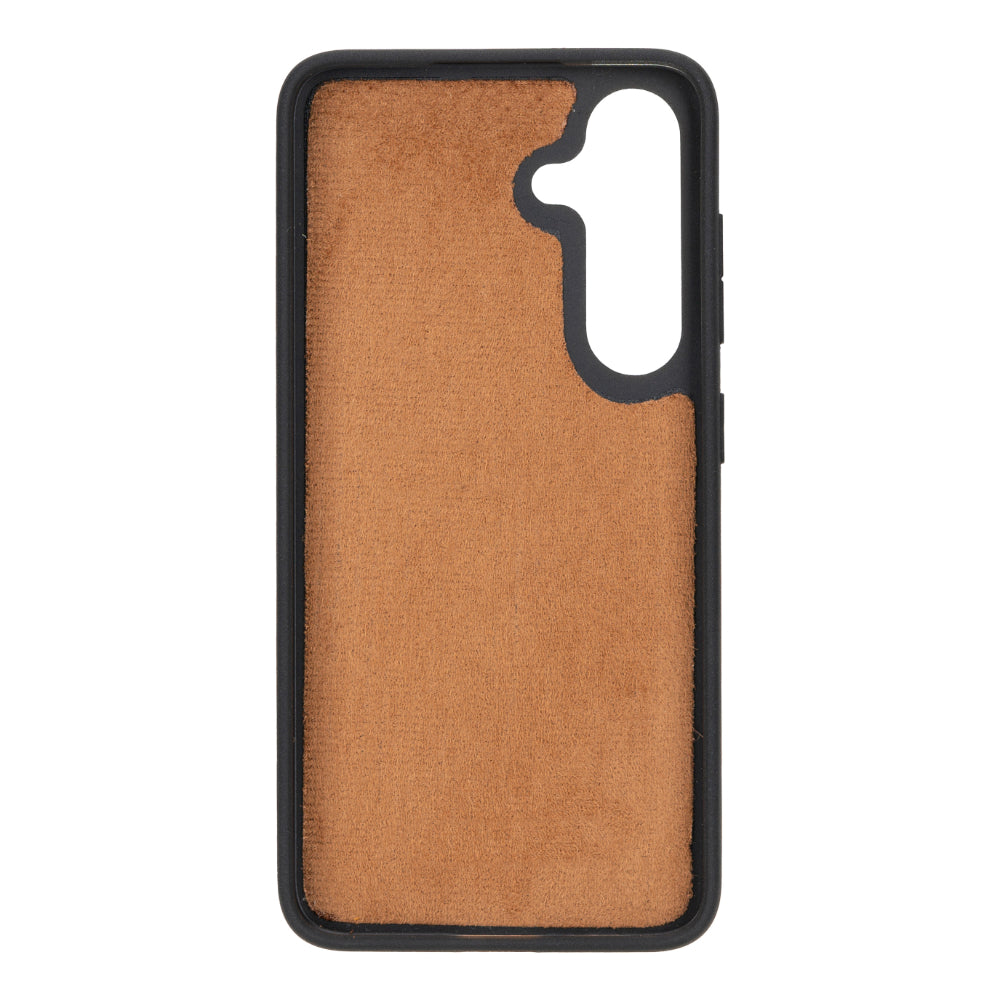Étui portefeuille amovible en cuir Magic pour Samsung Galaxy S25