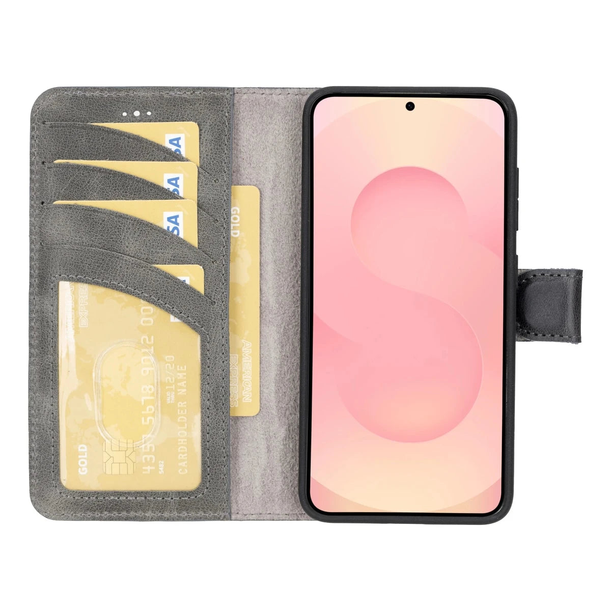 Nice Samsung Galaxy S26 Plus (6.7") Leather Wallet Case 5b1f92-ef Samsung Galaxy S26 Plus Leather Wallet Case