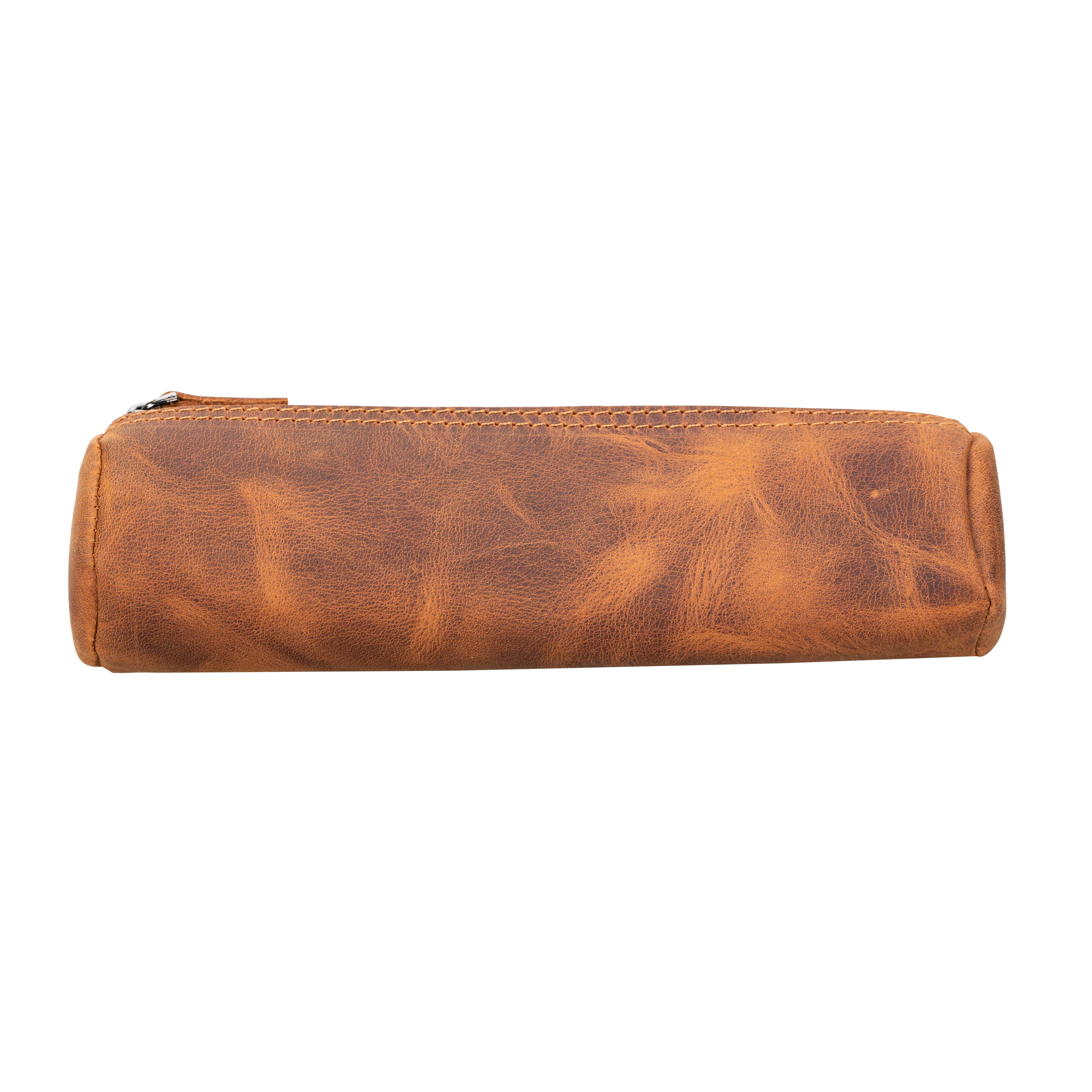 Ture Leather Pen Holder