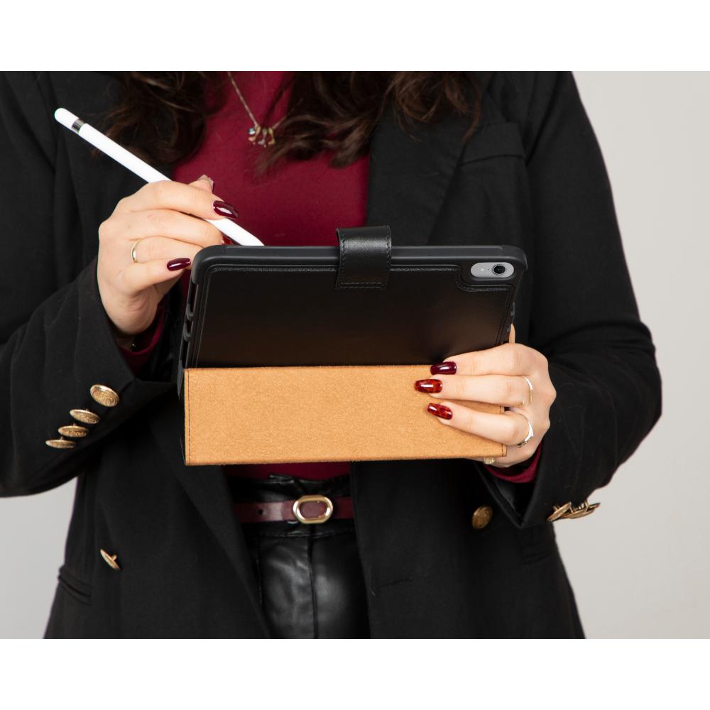 Trigon iPad Mini 2024 genuine leather protective case