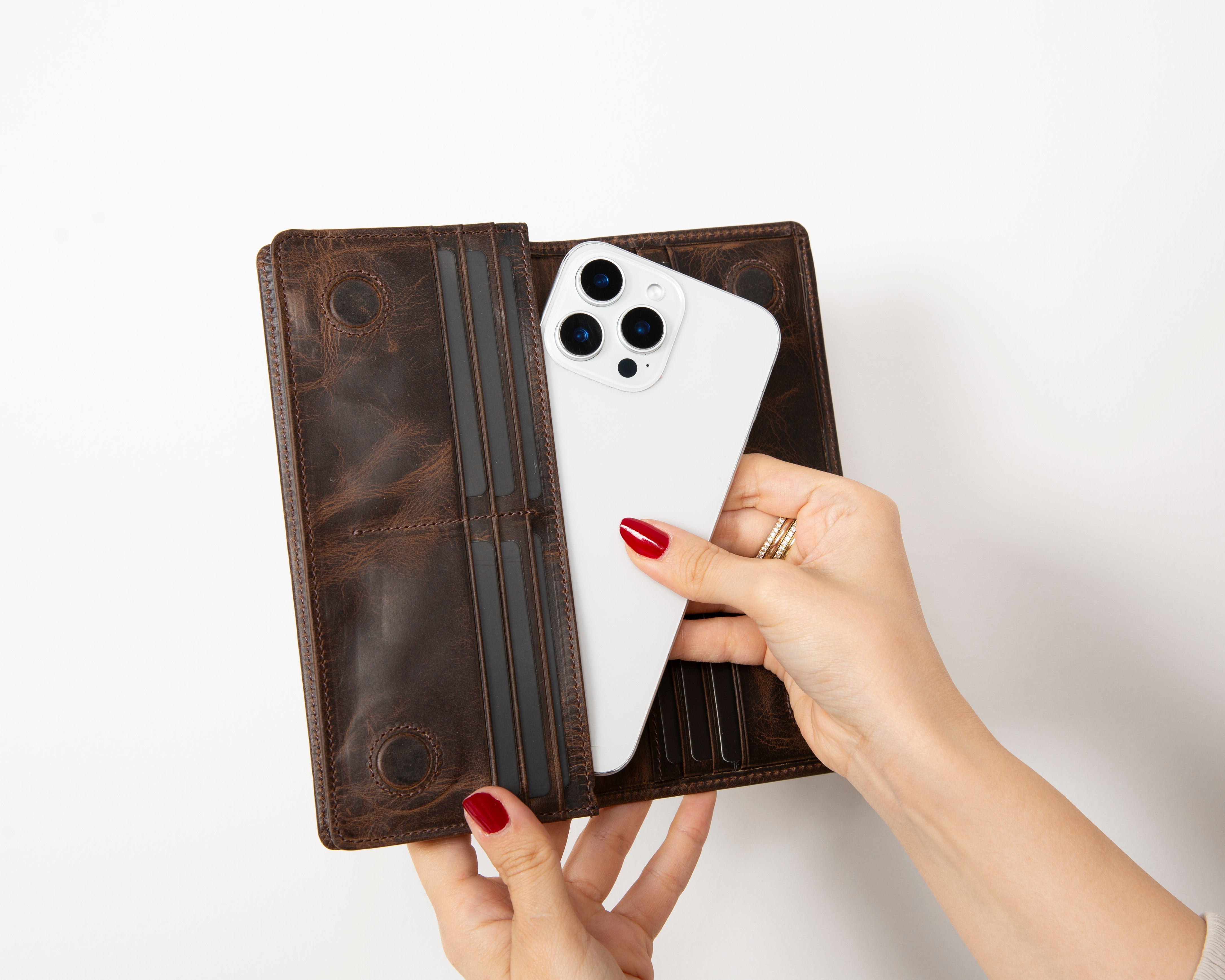Aura Genuine Leather Universal Wallet