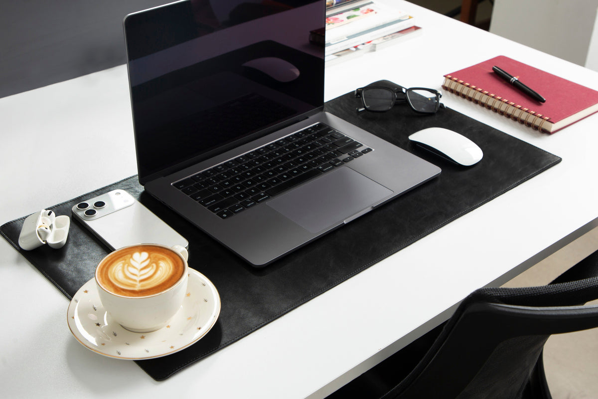 leather desk mat