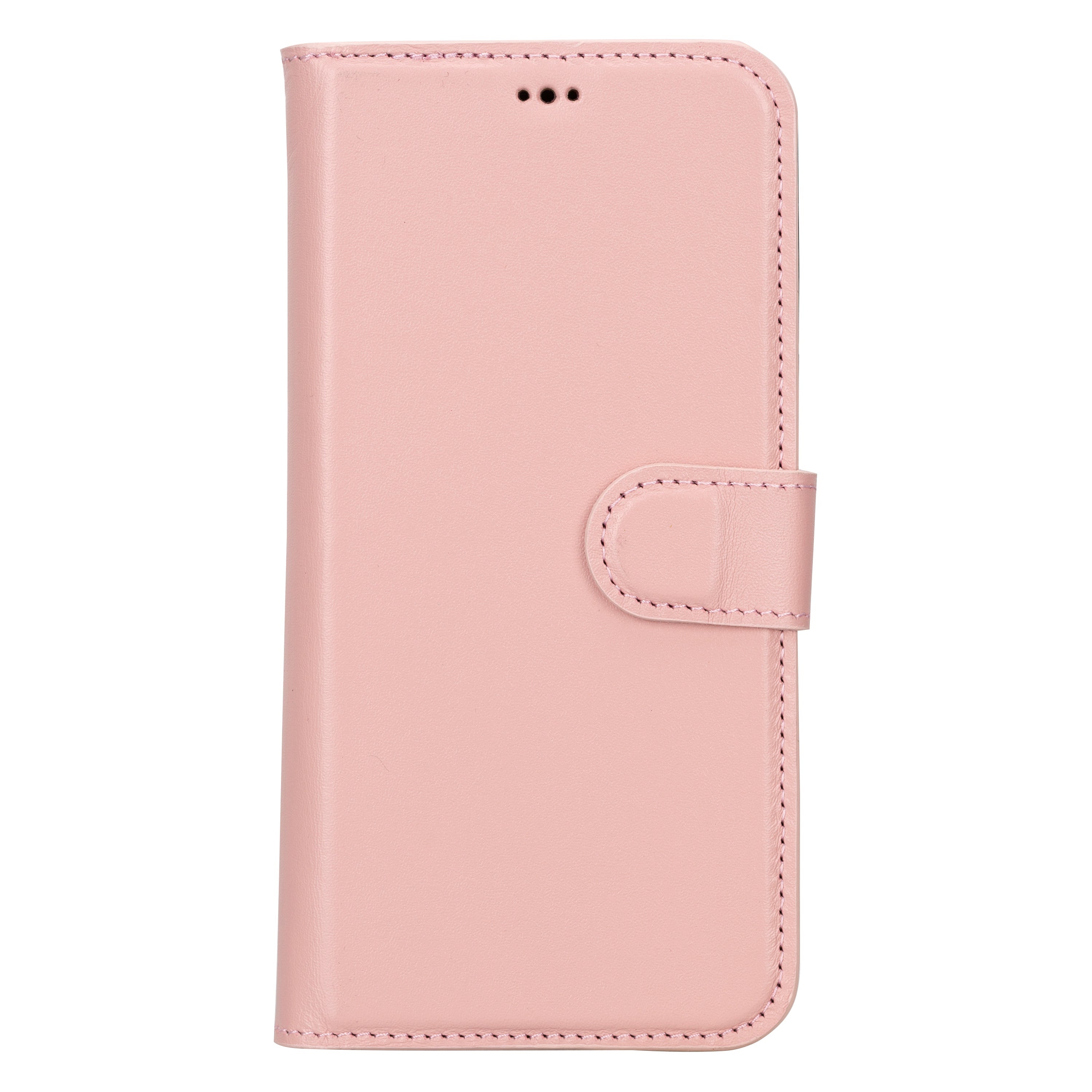 Magic iPhone 16 Series Detachable Genuine Leather Wallet Case