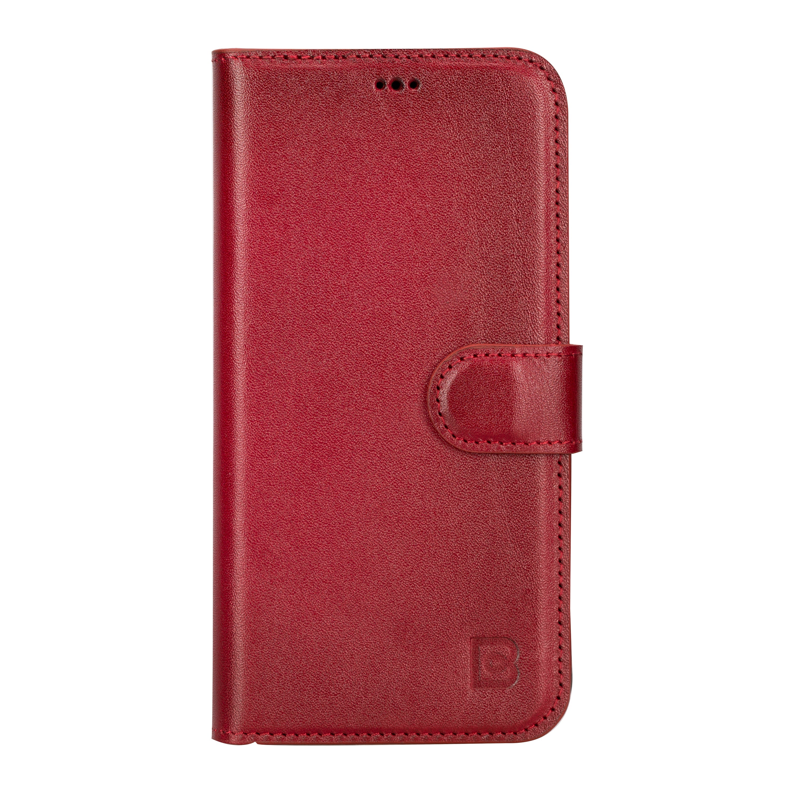 Magic iPhone 16 Series Genuine Leather Detachable wallet Case Cover