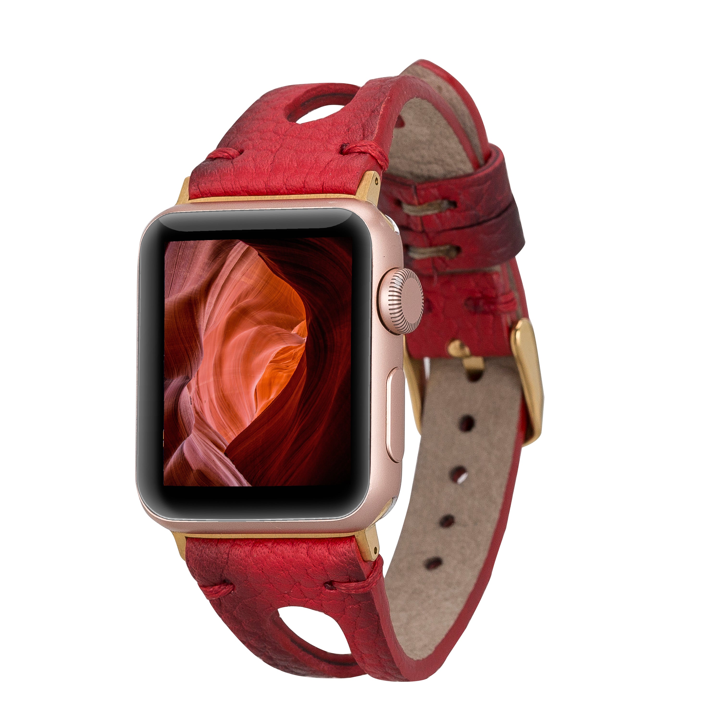 Eva Fitbit Genuine Leather Watch Band