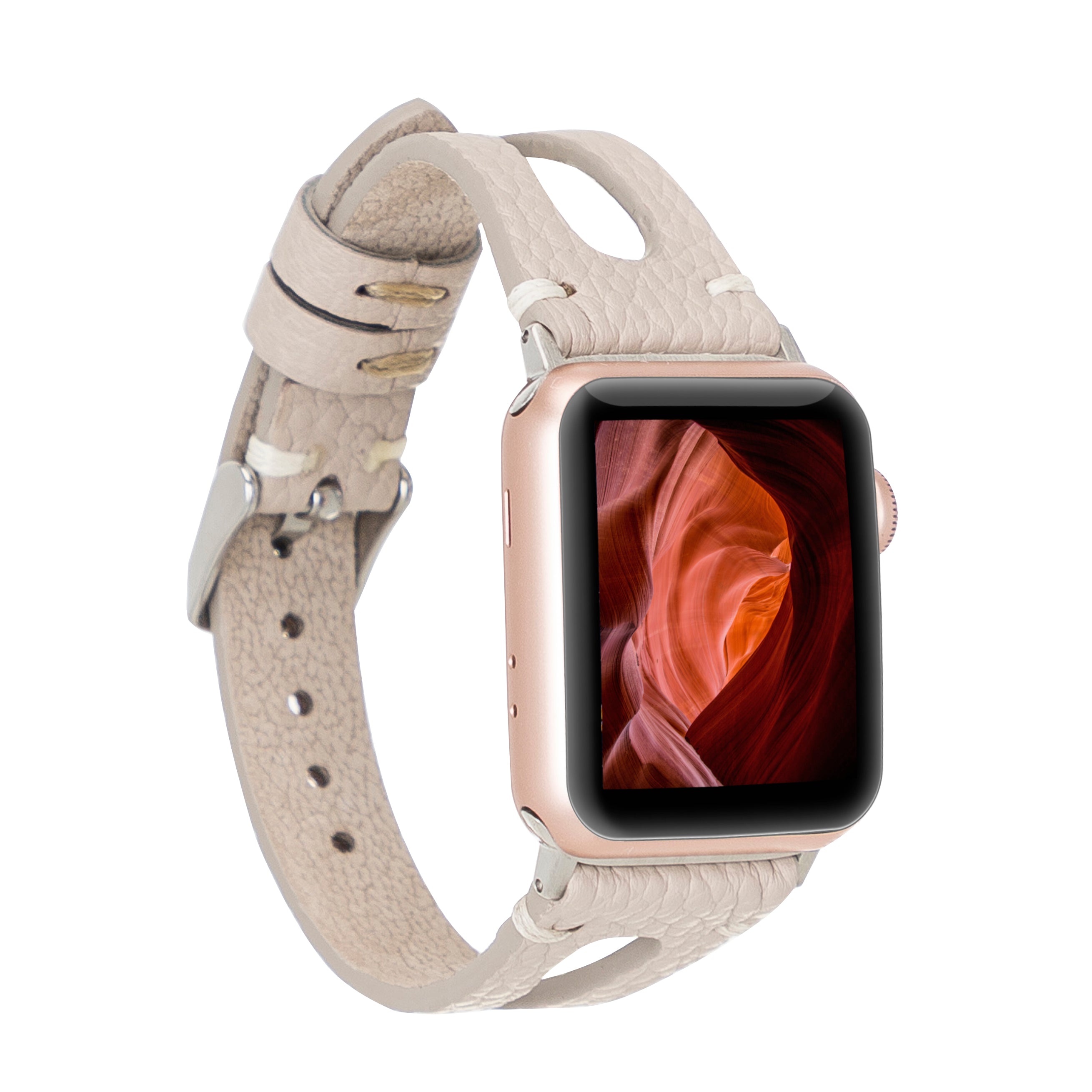 Eva Fitbit Genuine Leather Watch Band