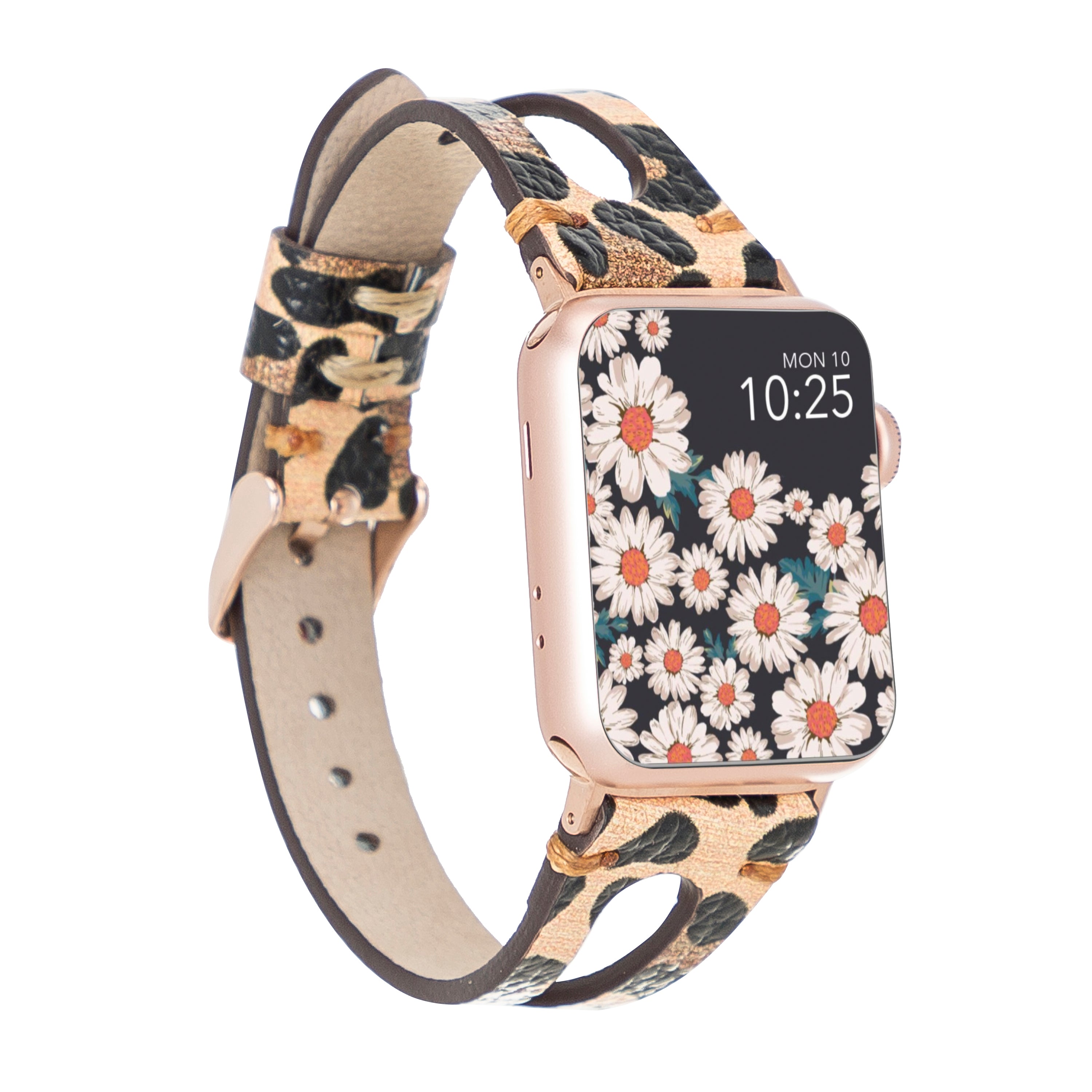 Eva Fitbit Genuine Leather Watch Band