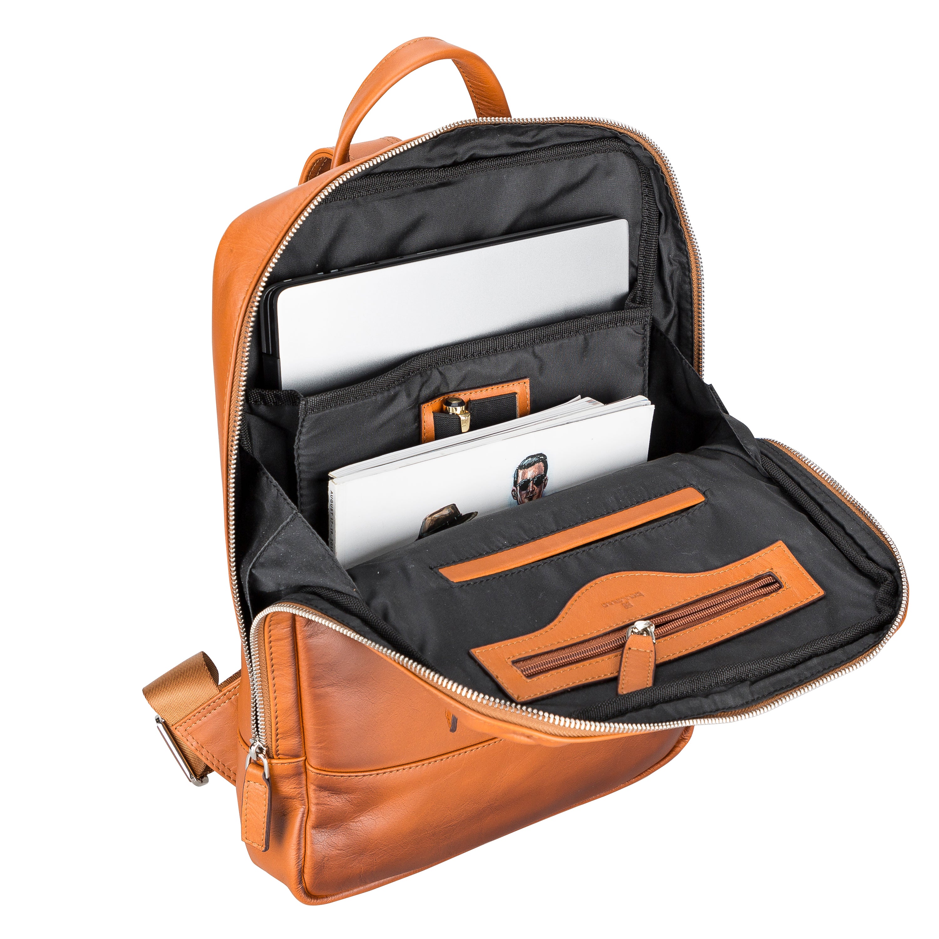 Marlow  Genuine Leather Backpack