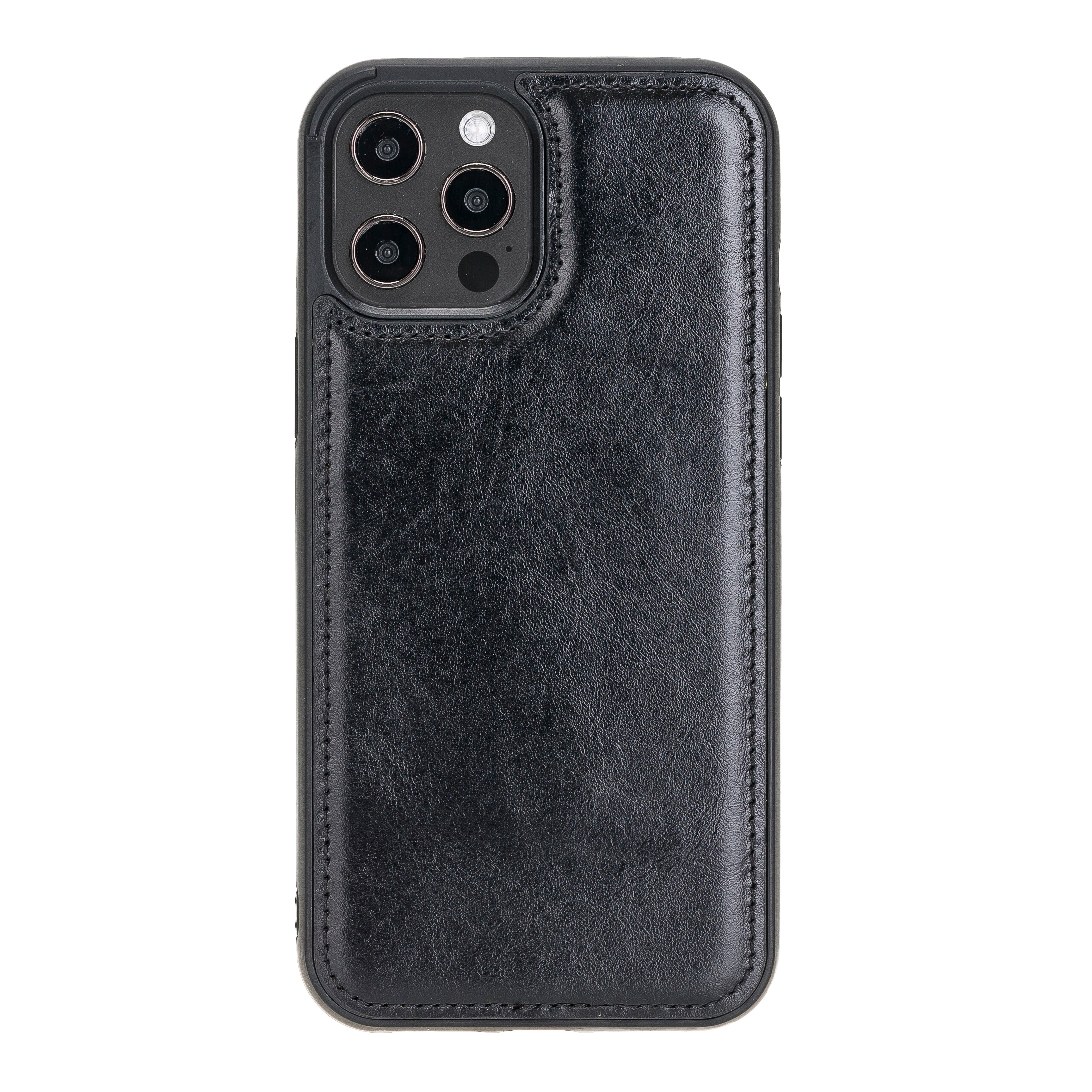 iPhone 12 Series Genuine Leather Flex Cover Back Cover