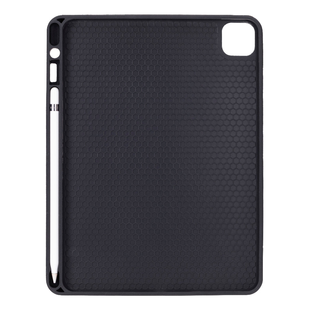 Handmade iPad 10.9" leather case with hand strap