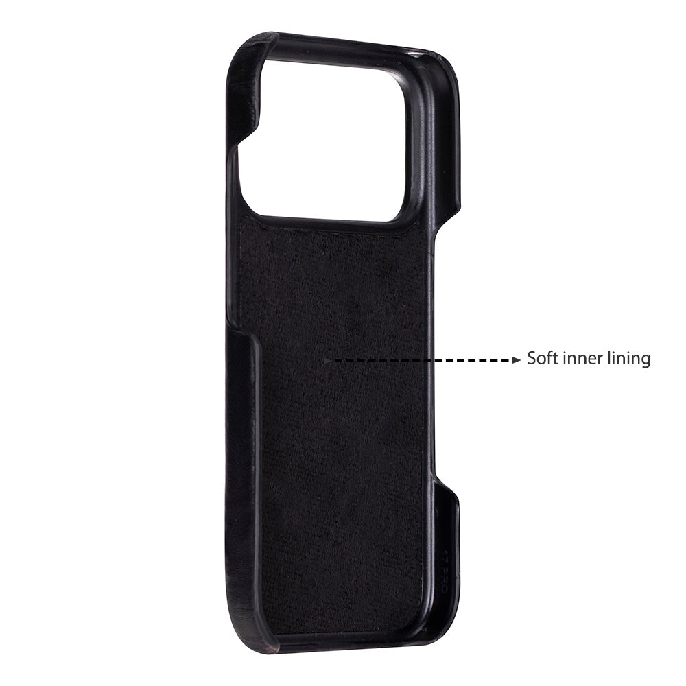 iPhone 17 Pro (6.3") Ultimate Jacket Genuine Leather  Case
