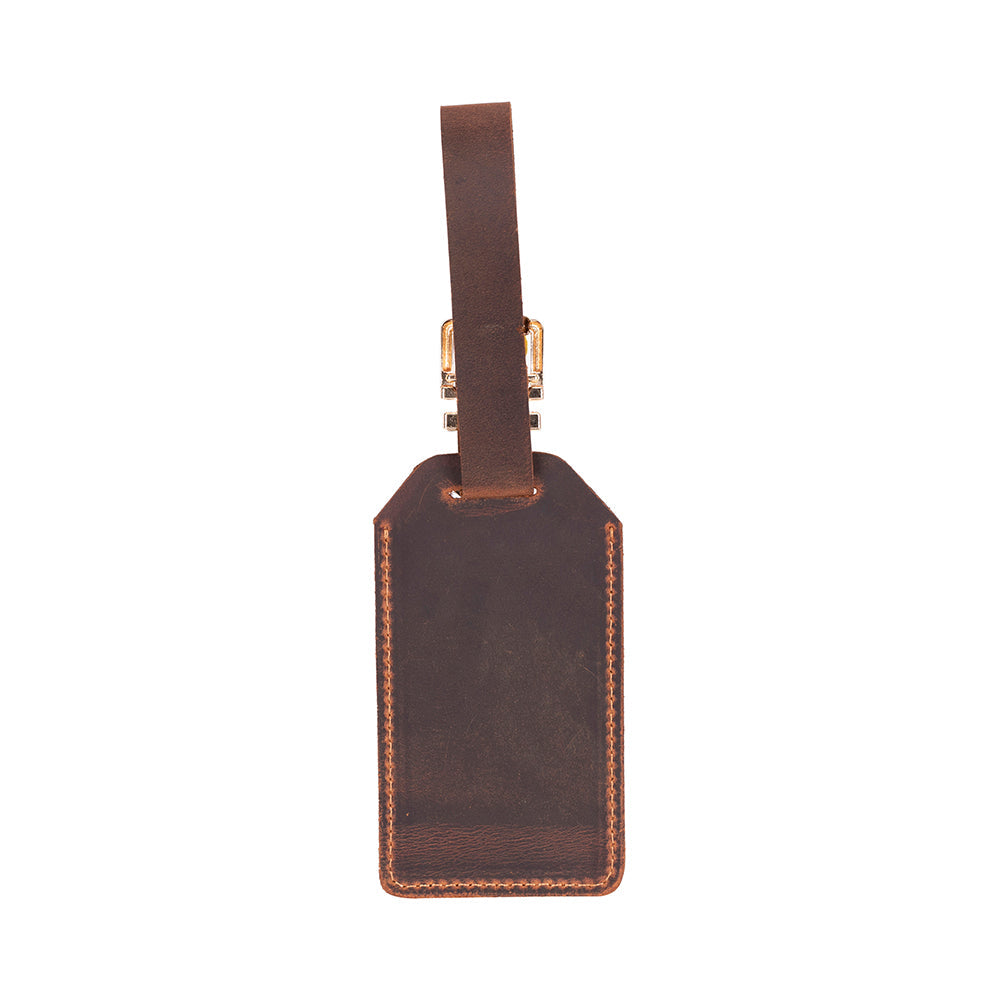 Uno Genuine Leather Luggage Tag