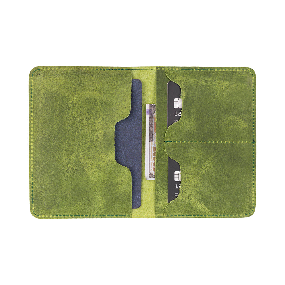 Portefeuille passeport en cuir Viaggio