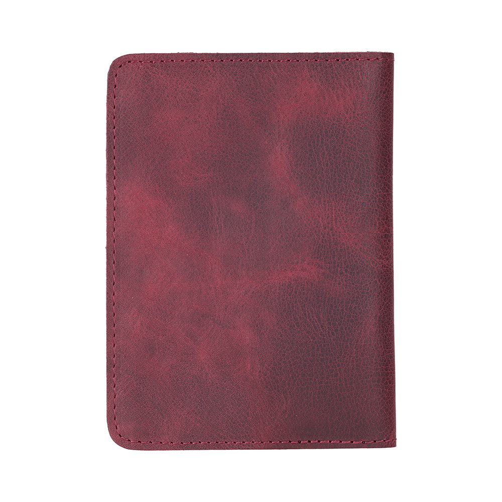 Portefeuille passeport en cuir Viaggio