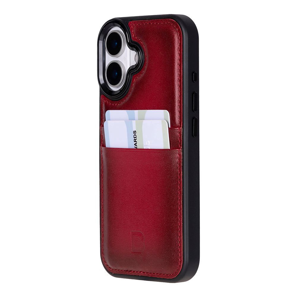 iPhone 17 (6.3") Leather Case with Card Holder