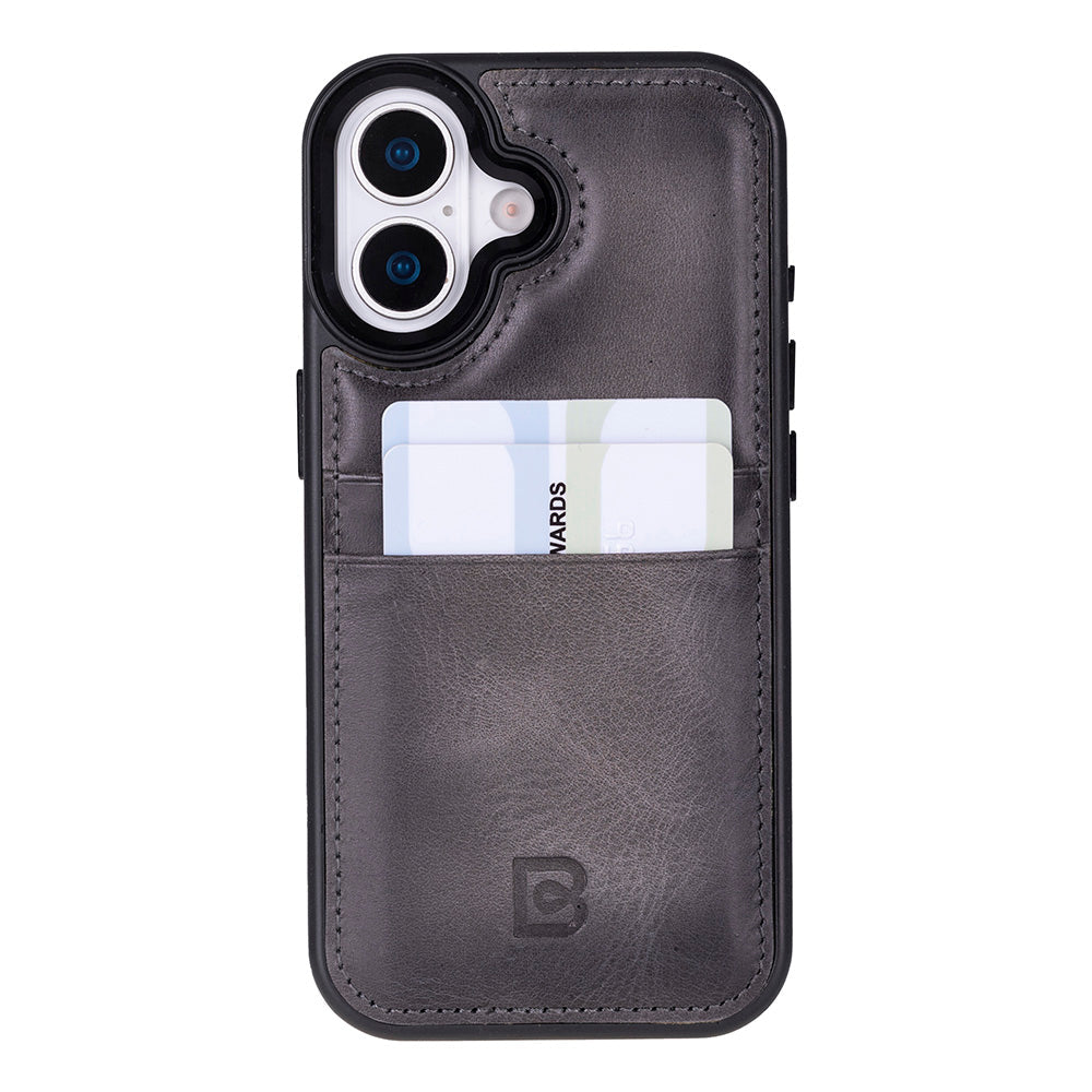 iPhone 17 (6.3") Leather Case with Card Holder