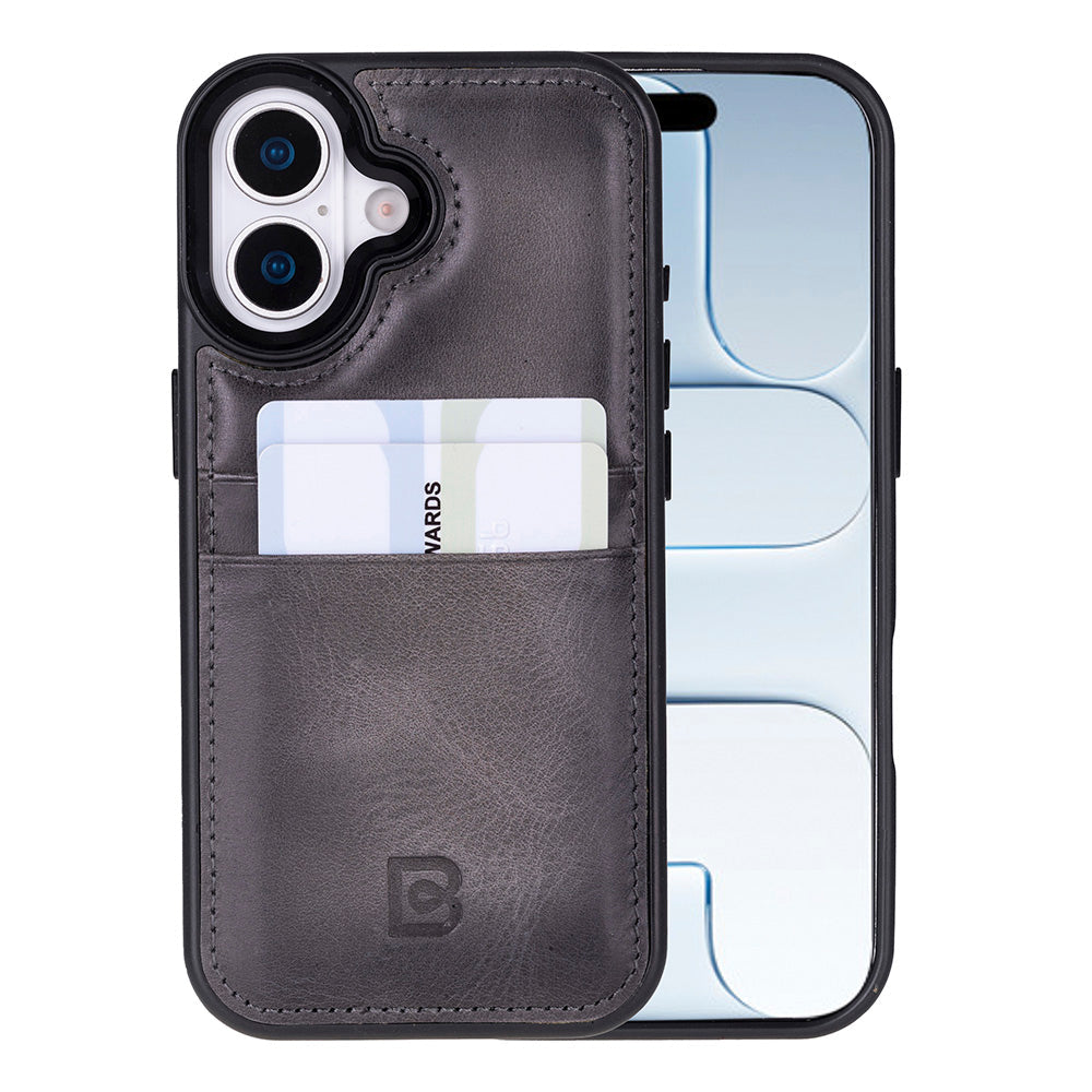 iPhone 17 (6.3") Leather Case with Card Holder