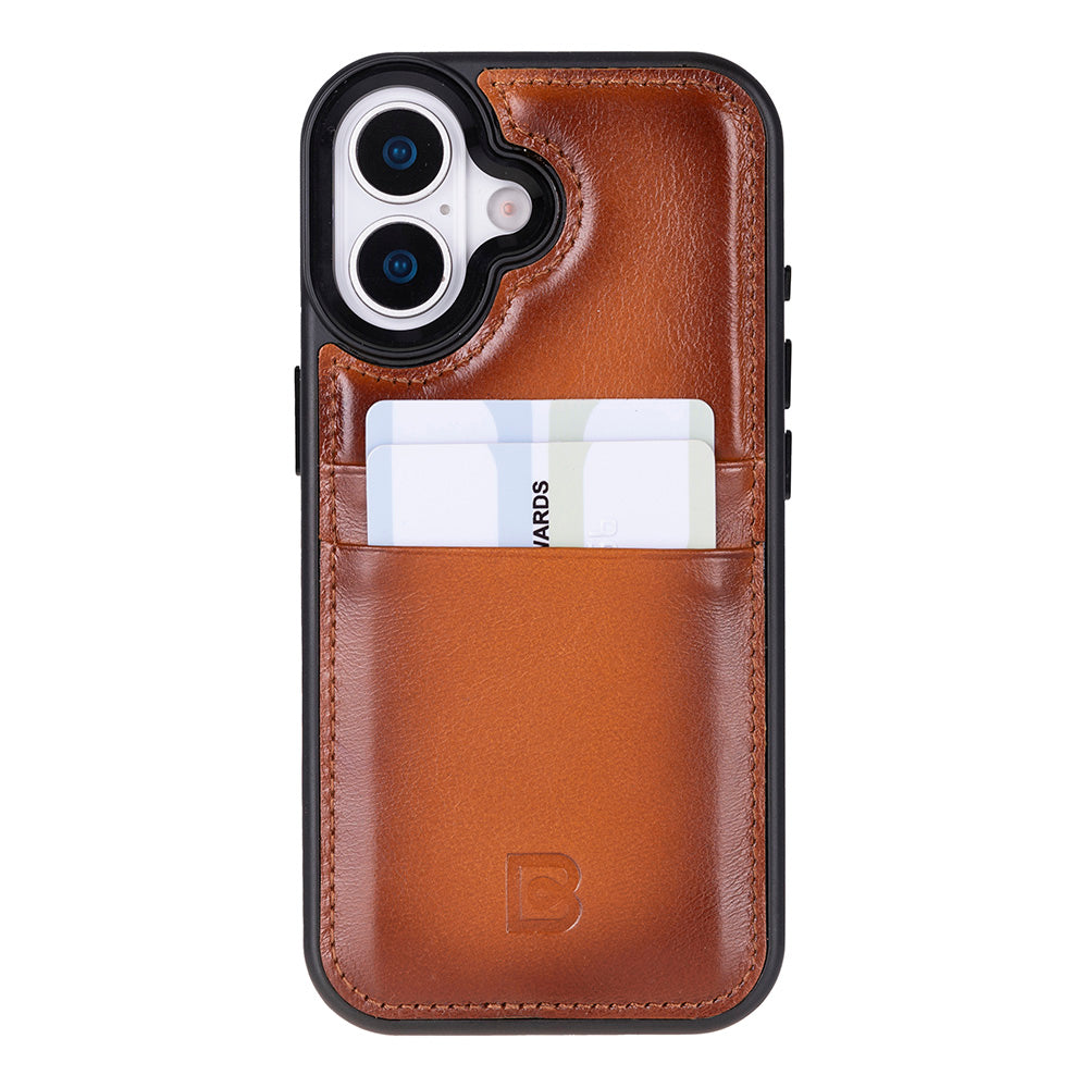 iPhone 17 (6.3") Leather Case with Card Holder