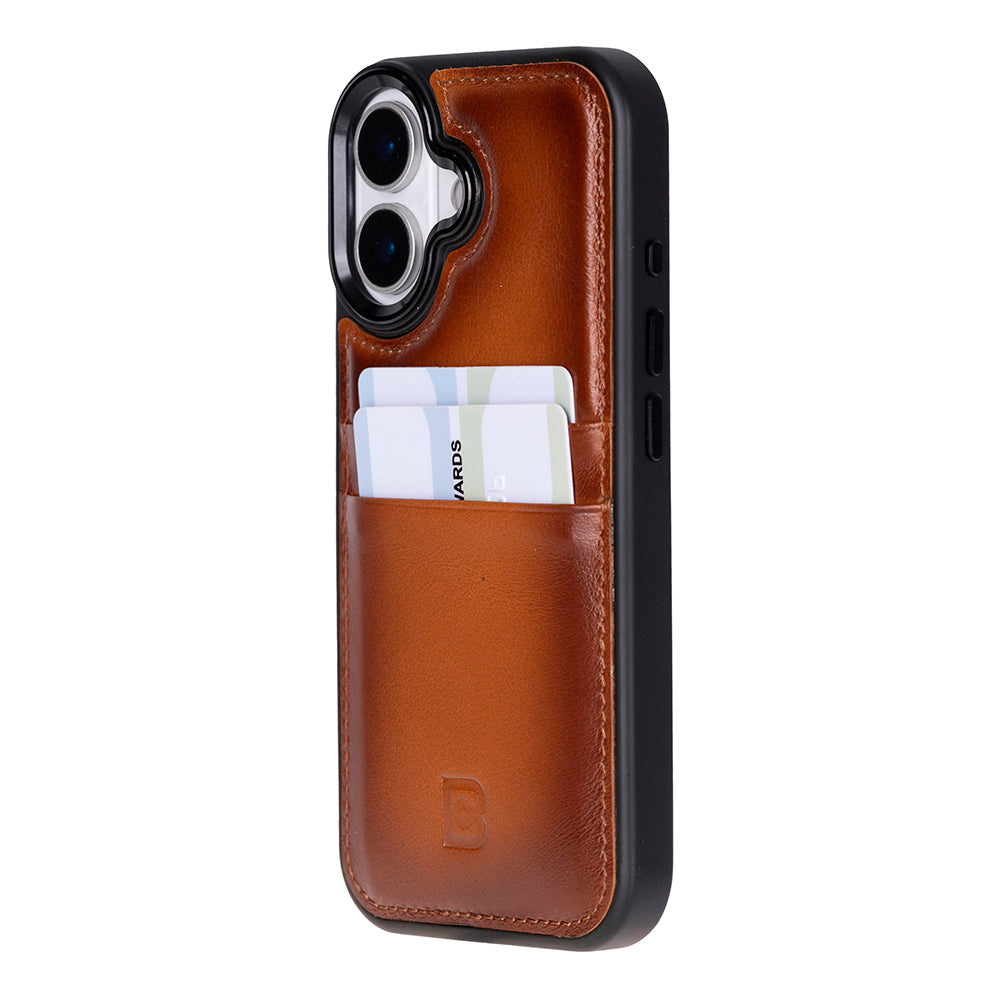 iPhone 17 (6.3") Leather Case with Card Holder