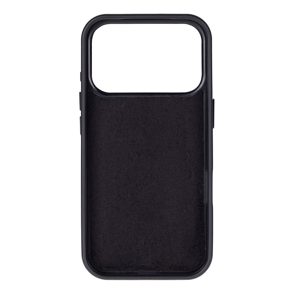 Étui en cuir avec porte-cartes pour iPhone 17 Pro (6.3")