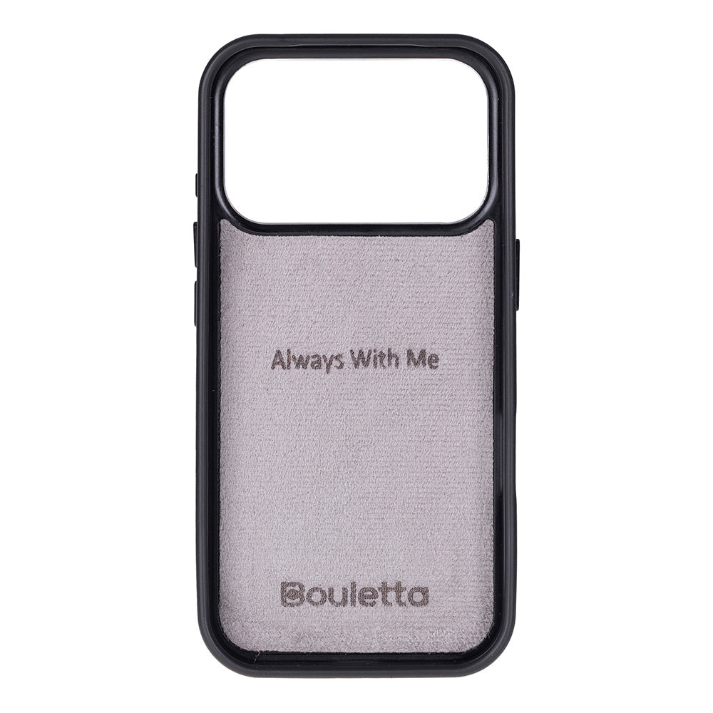 Étui en cuir avec porte-cartes pour iPhone 17 Pro (6.3")