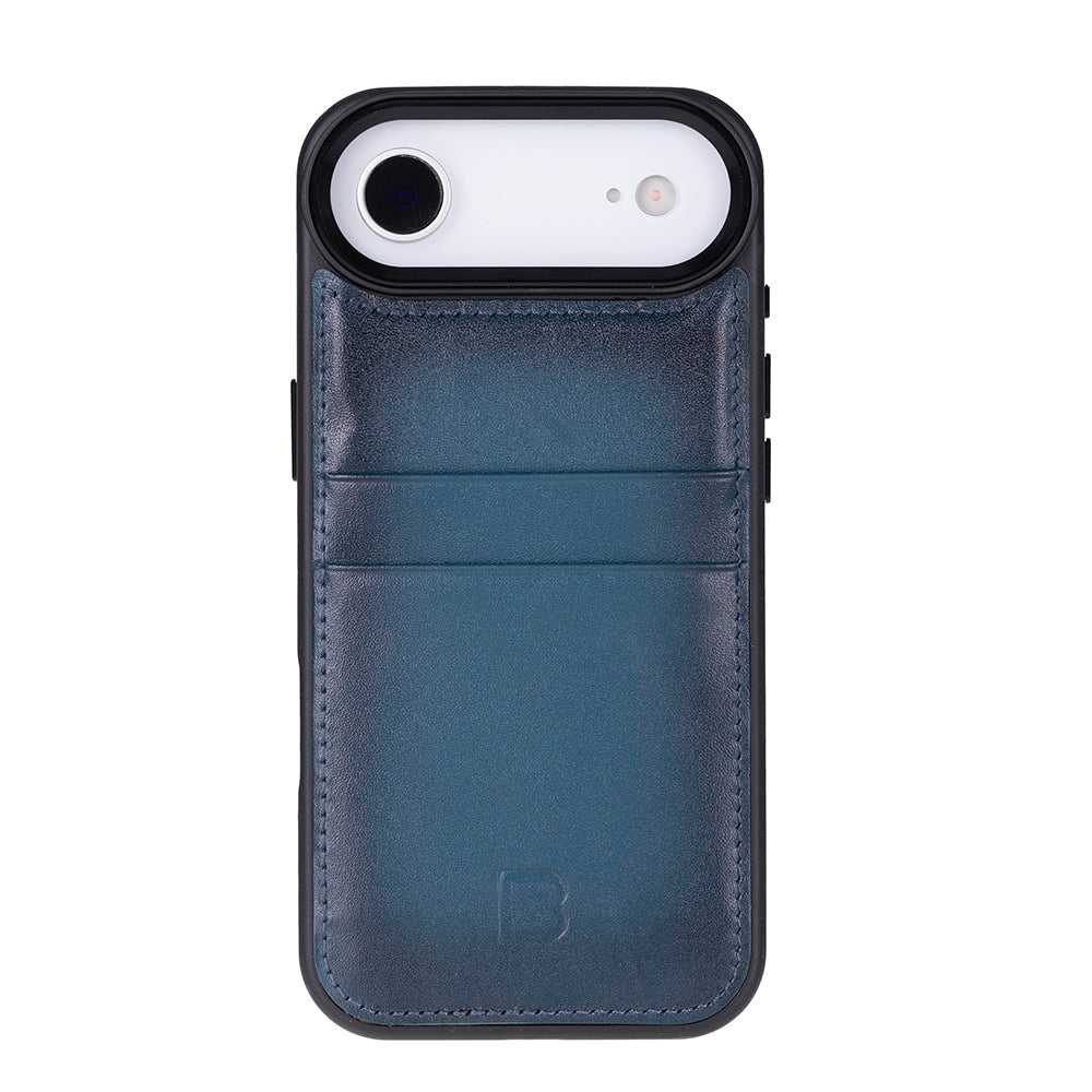 Étui en cuir avec porte-cartes pour iPhone 17 Air (6.5")