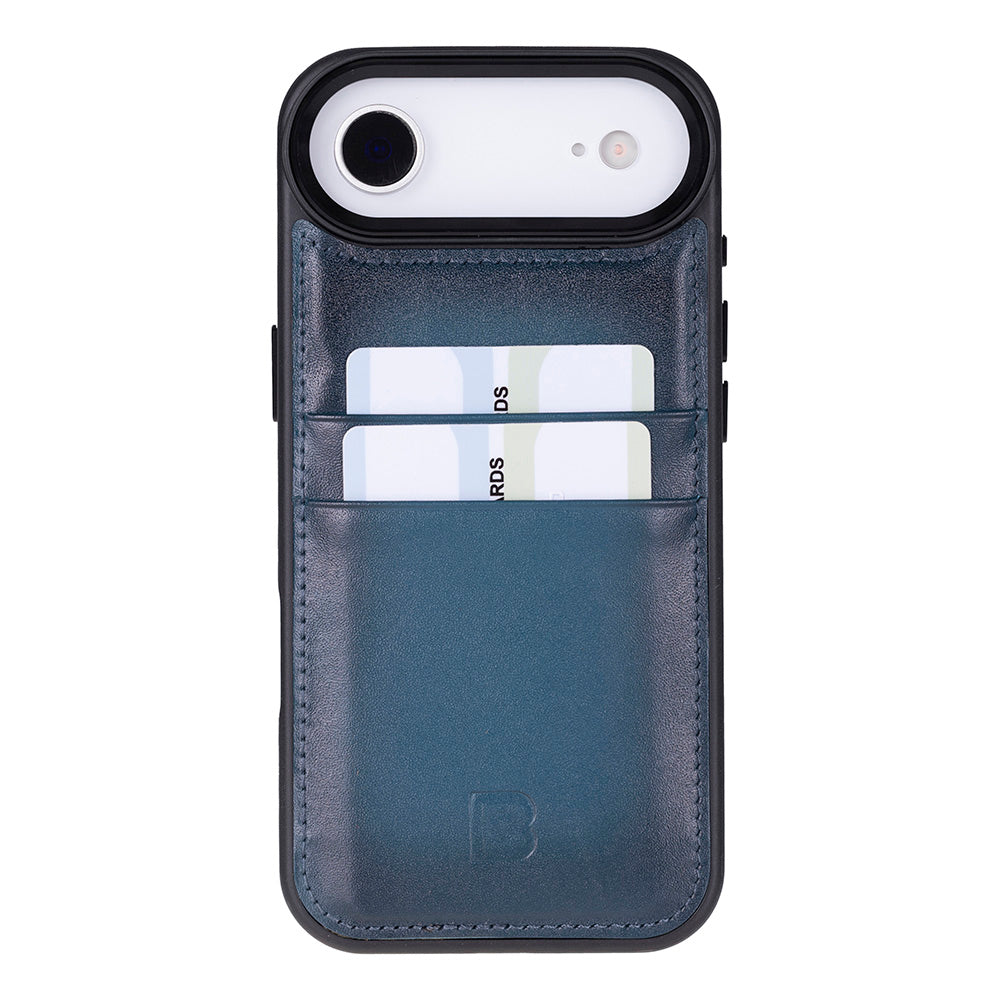 Étui en cuir avec porte-cartes pour iPhone 17 Air (6.5")
