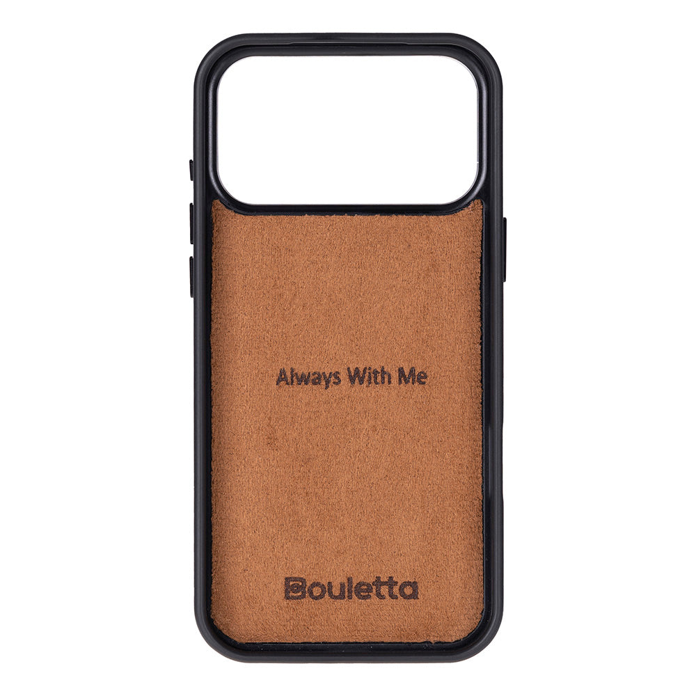 Étui en cuir avec porte-cartes pour iPhone 17 Pro Max (6.9")