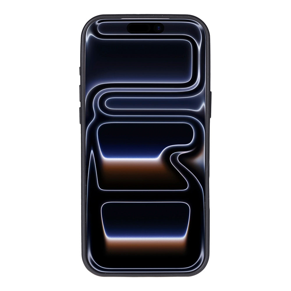Étui en cuir avec porte-cartes pour iPhone 17 Pro Max (6.9")