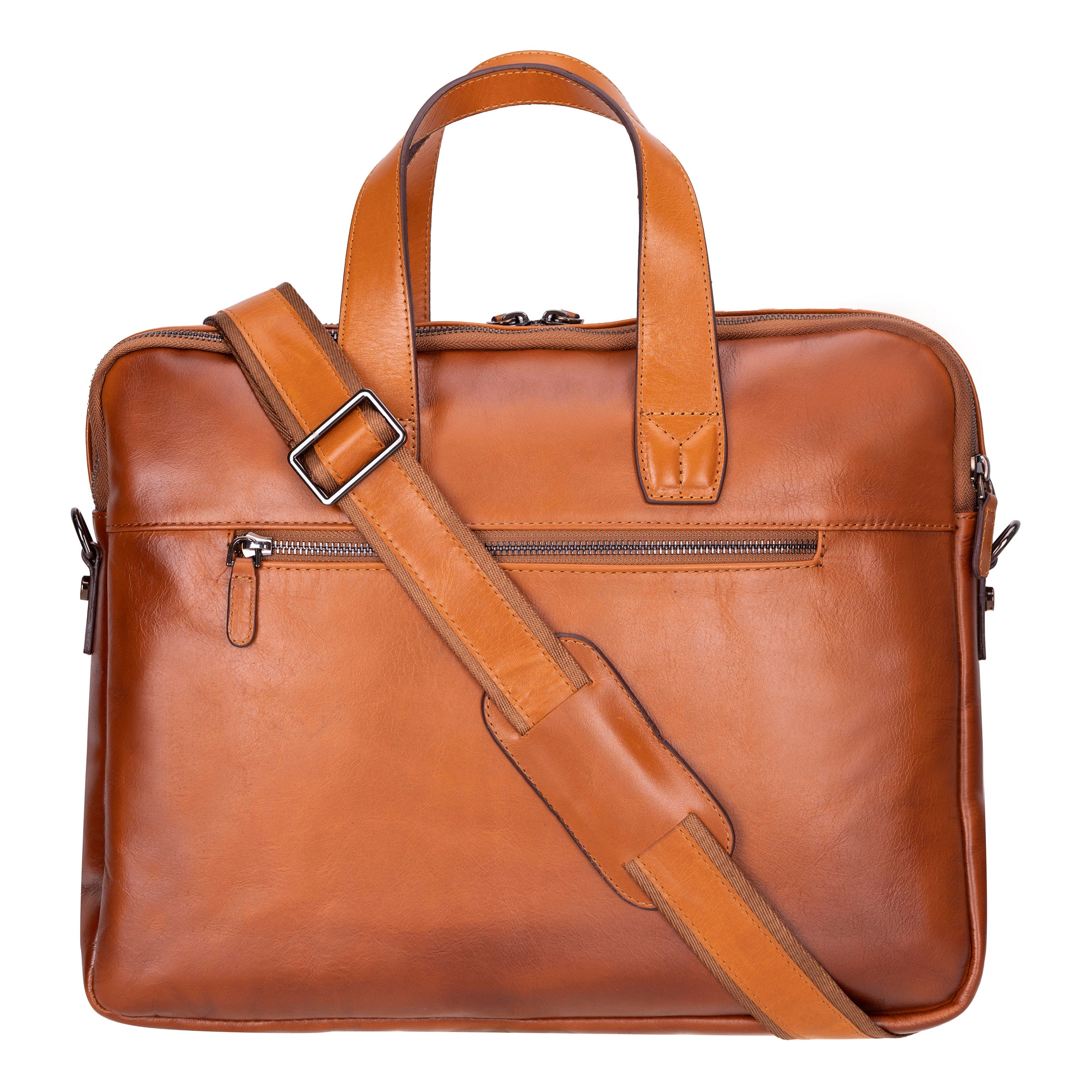 Thasos Leder Business Aktentasche / Laptoptasche 16"