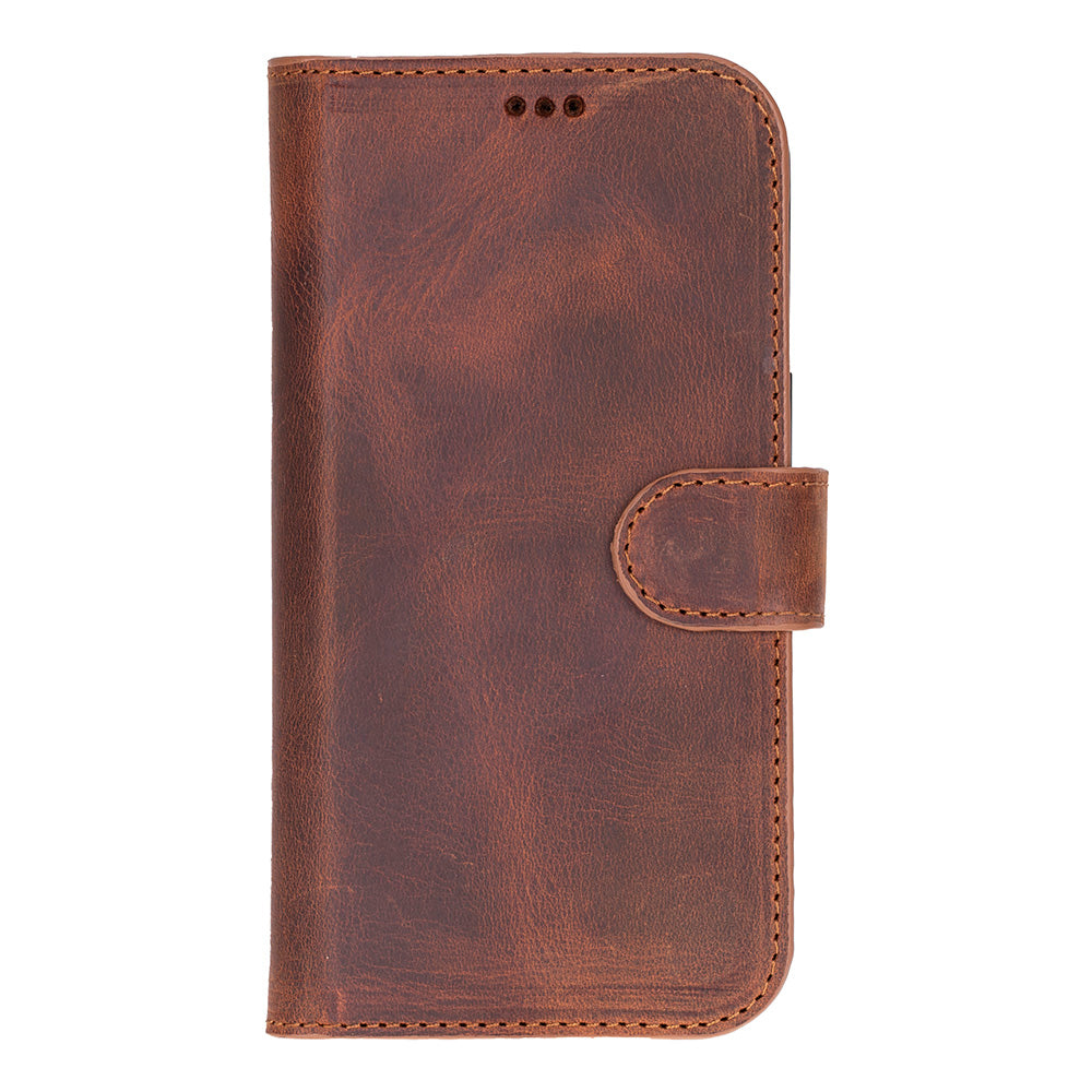 iPhone 17 (6.3") Leder-Brieftaschenhülle